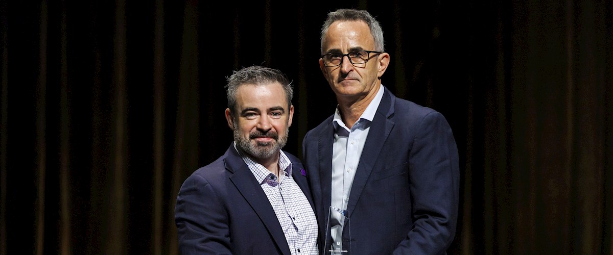 ‘Inspiring national change’: Michael Barras wins Fred J Boyd award